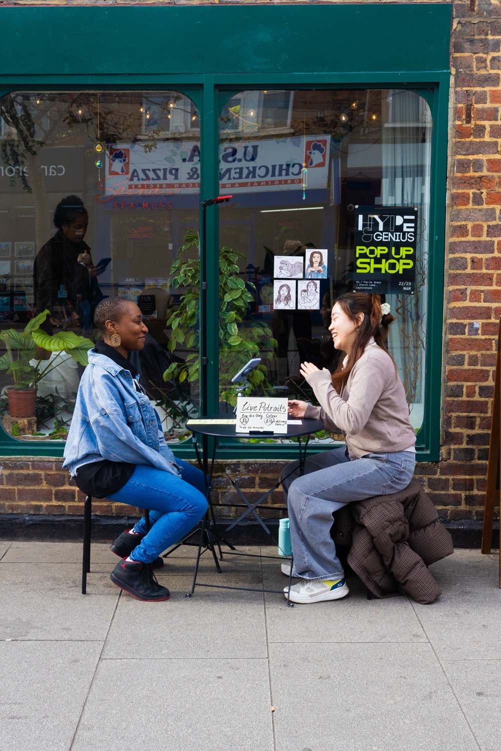 Incubator pop-up shop
